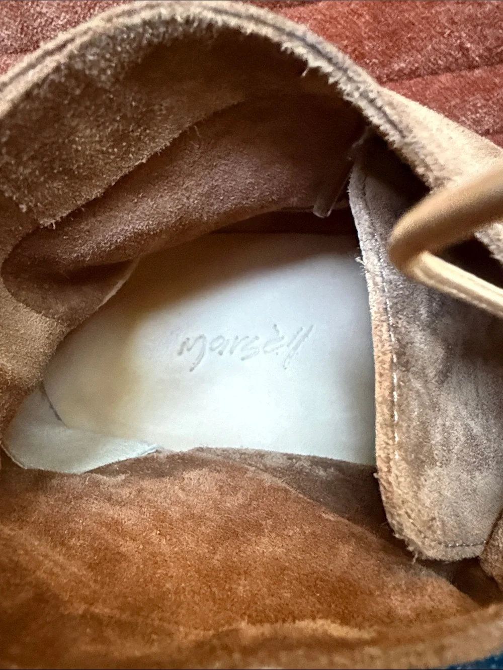 MARCÈLL Men's Strasacco Brown Suede Chukka Boots